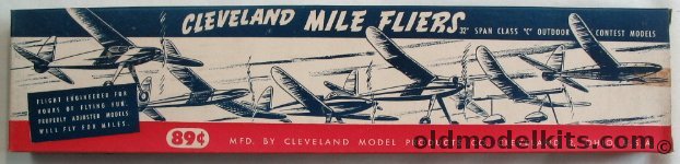 Cleveland Mile Fliers Flemish Defiance - Stick Type Balsa Flying Model Airplane Kit, C-2 plastic model kit